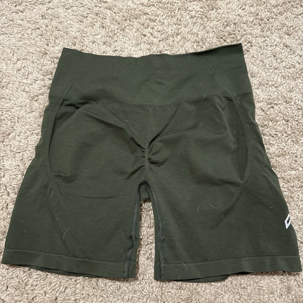 Oner Active Dark Green Bike Shorts